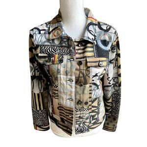 Simply Art by Dolcezza jacket Poetic Metaphor size S